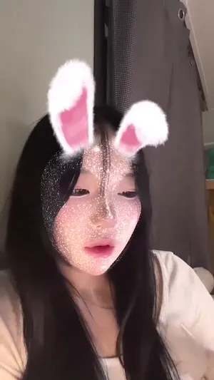 스노우 필터 안한게 훨씬 이쁜 클리토리스 자위녀