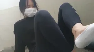 계단간단 레깅스 풋잡녀 - 실시간 국산야동 인기 한국야동