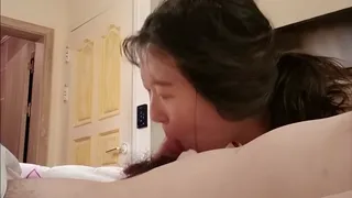 촬영 하는거 눈치 챈 눈치빠른 여관바리 아지매 - 인기 한국야동 한국야동
